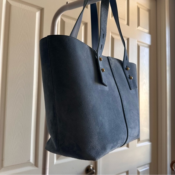 FRAME Les Second Medium Suede Tote - Picture 12 of 15